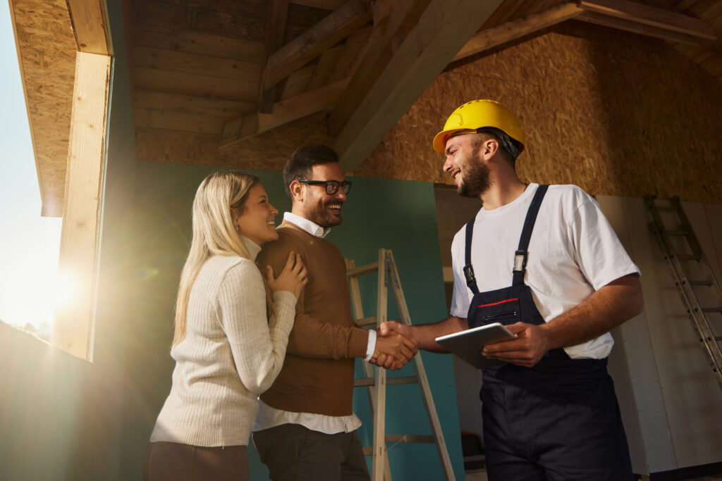 A contractor that uses restoration company billing services communicates with homeowners about restoration prices.