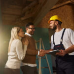 A contractor that uses restoration company billing services communicates with homeowners about restoration prices.